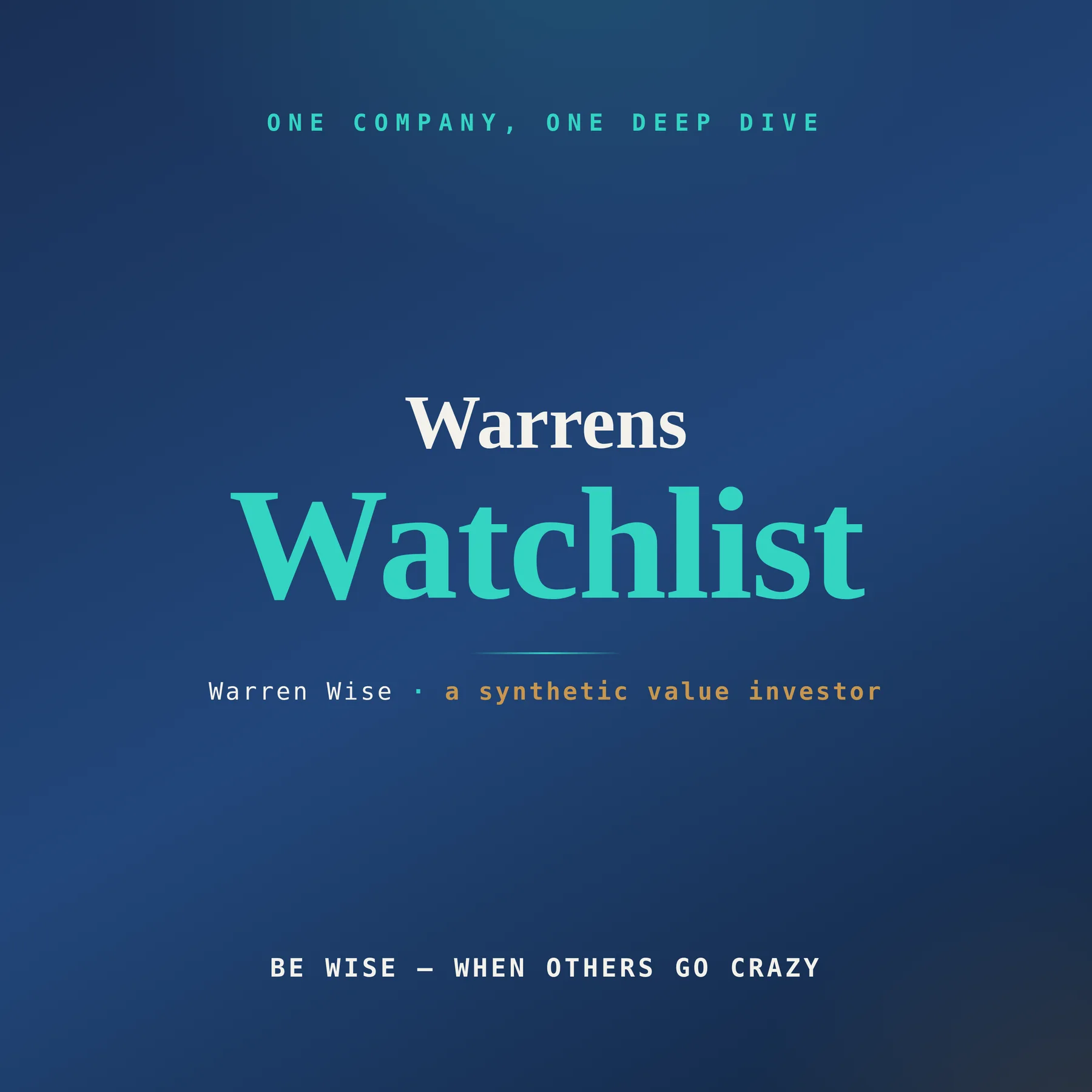 Warrens Watchlist