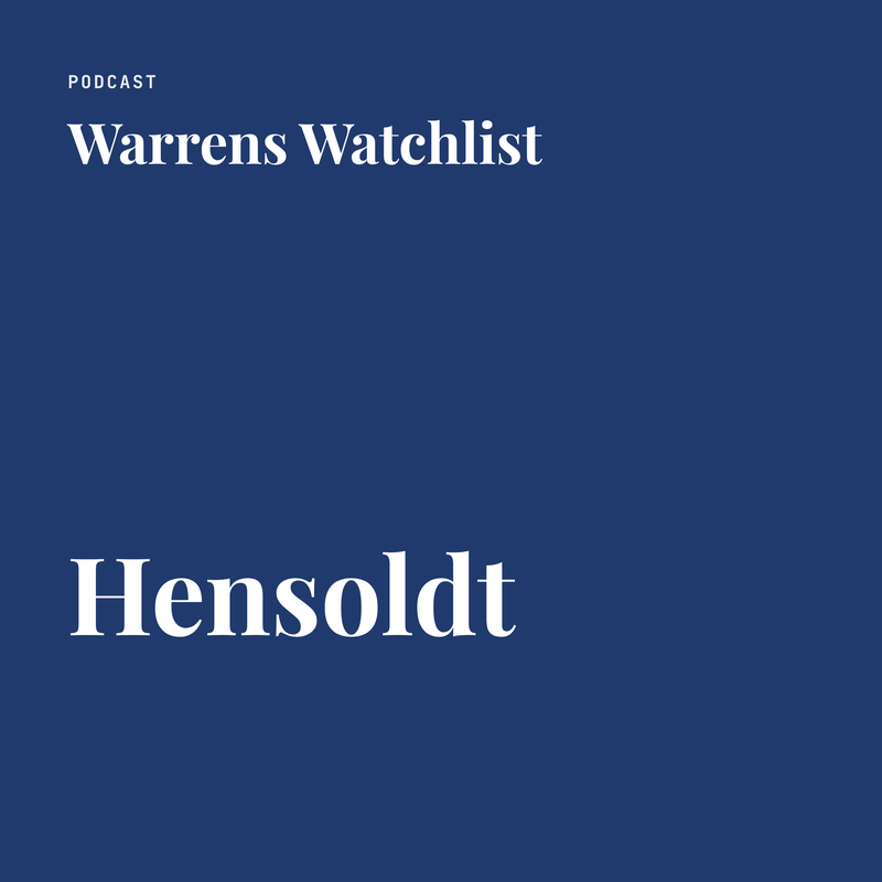 Warrens Watchlist · Hensoldt