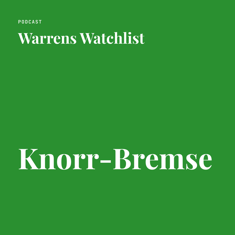 Warrens Watchlist · Knorr-Bremse