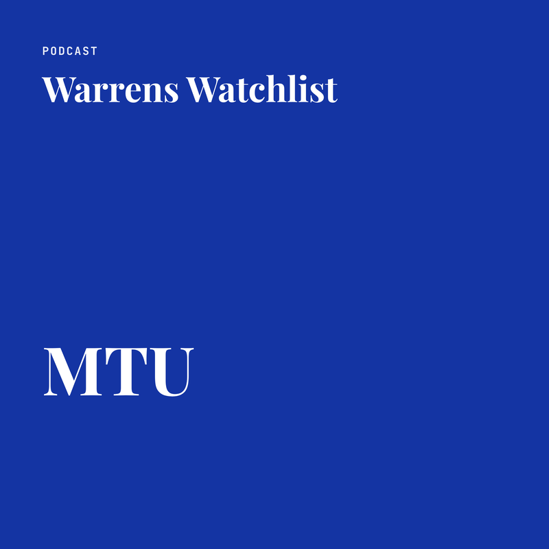 Warrens Watchlist · MTU