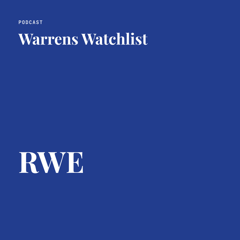 Warrens Watchlist · RWE