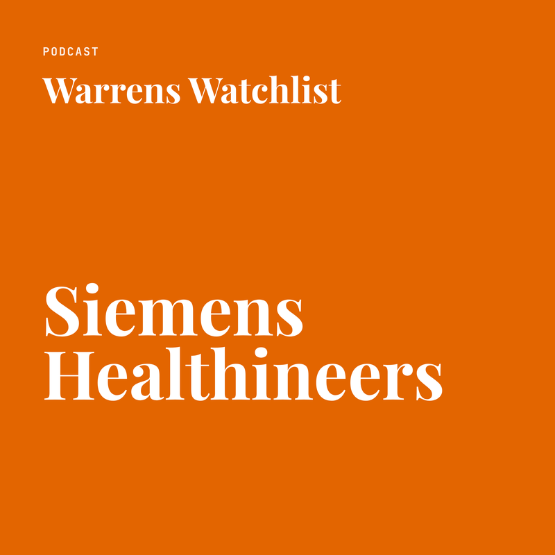Warrens Watchlist · Siemens Healthineers
