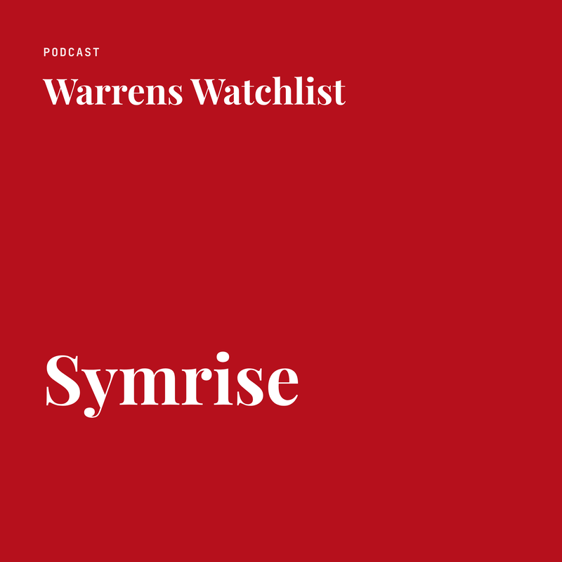 Warrens Watchlist · Symrise
