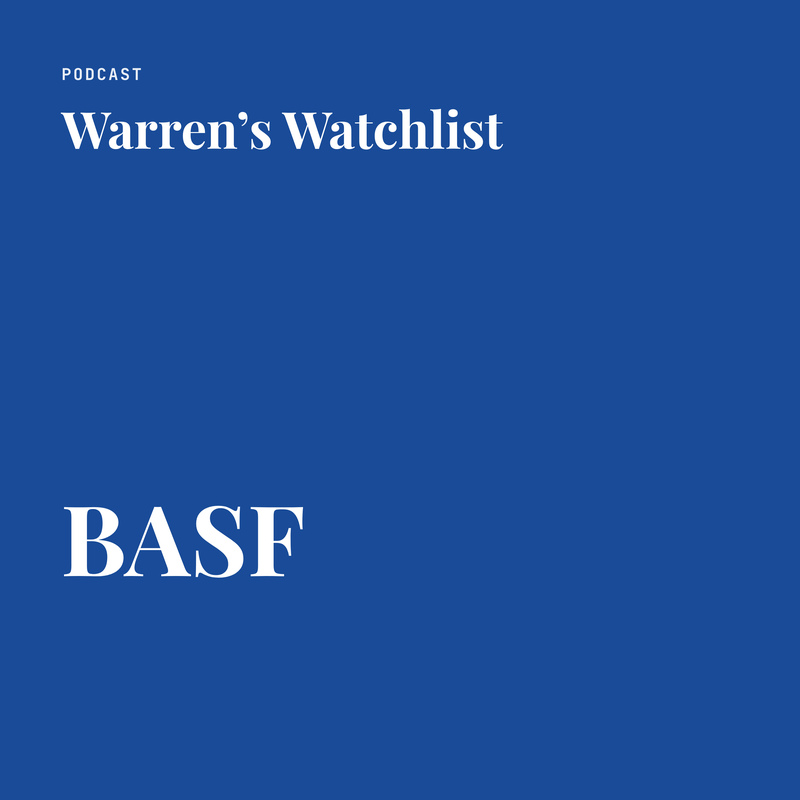 Warren’s Watchlist · BASF