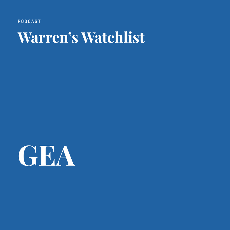 Warren’s Watchlist · GEA