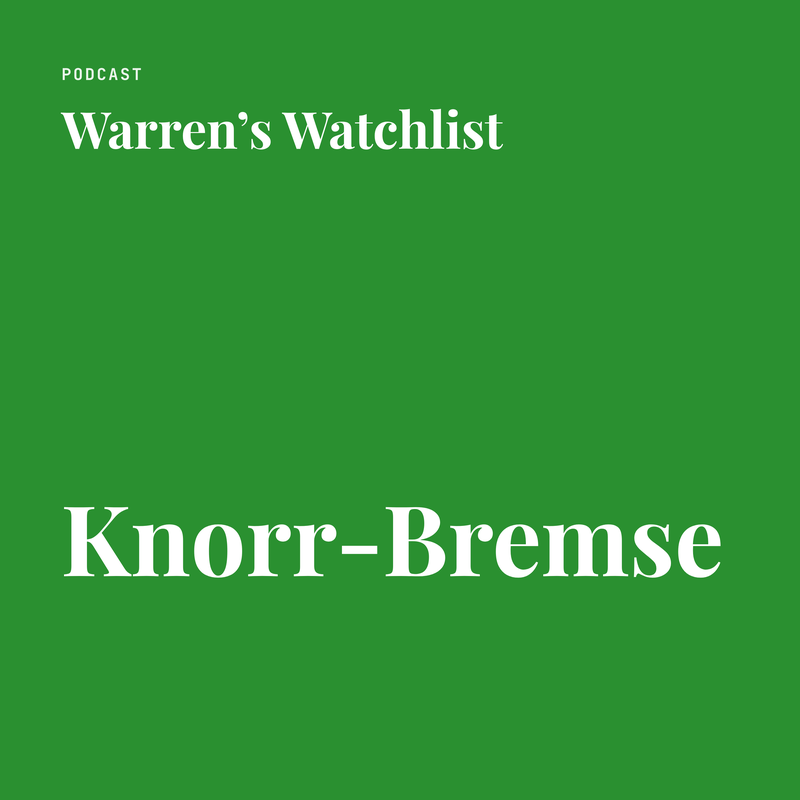 Warren’s Watchlist · Knorr-Bremse