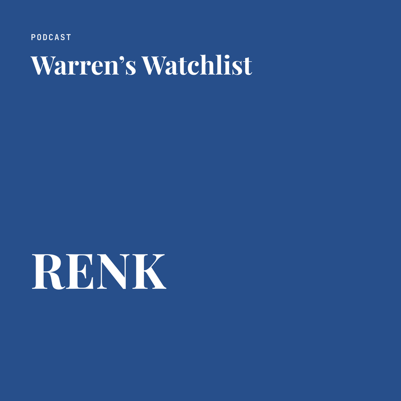 Warren’s Watchlist · RENK