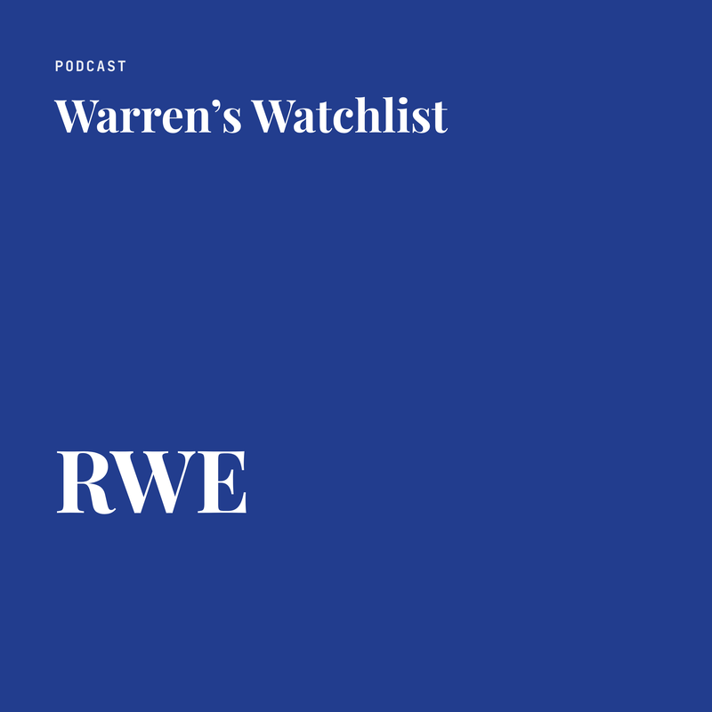 Warren’s Watchlist · RWE