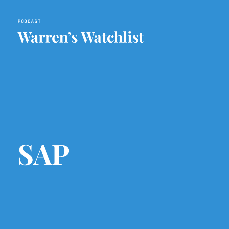 Warren’s Watchlist · SAP
